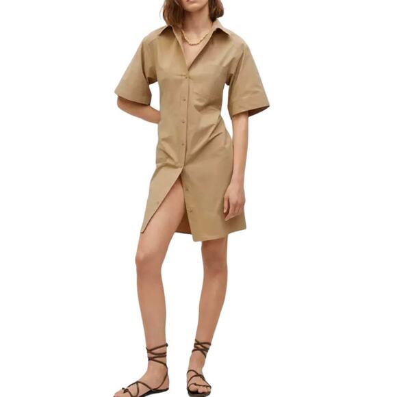 Mango Straight Dress - Statement Sleeves - Picture 2 of 9